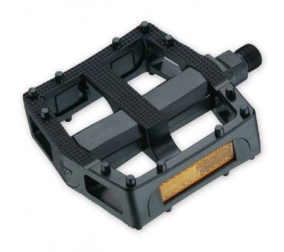 Педалі велосипедні з посиленого пластику, чорні R-5771 фото