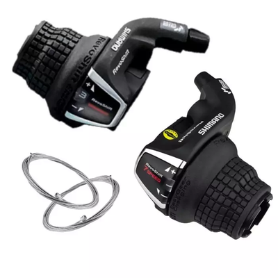 Перемикачі швидкостей ревошифт для велосипеда Shimano RS35-7, 3+7 швидкостей VR-10791 фото