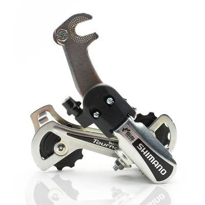 Задній перемикач швидкості Shimano ТY21 6/7 швидкостей, гак VR-2501 фото