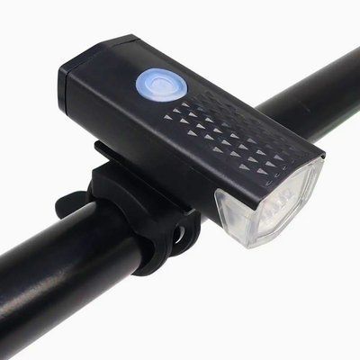 Ліхтар велосипедний акумуляторний USB чорний VR-6572 фото