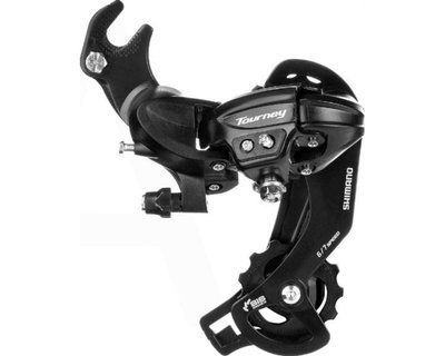 Задній перемикач швидкості Shimano ТY300 6/7 швидкостей, гак VR-10148 фото